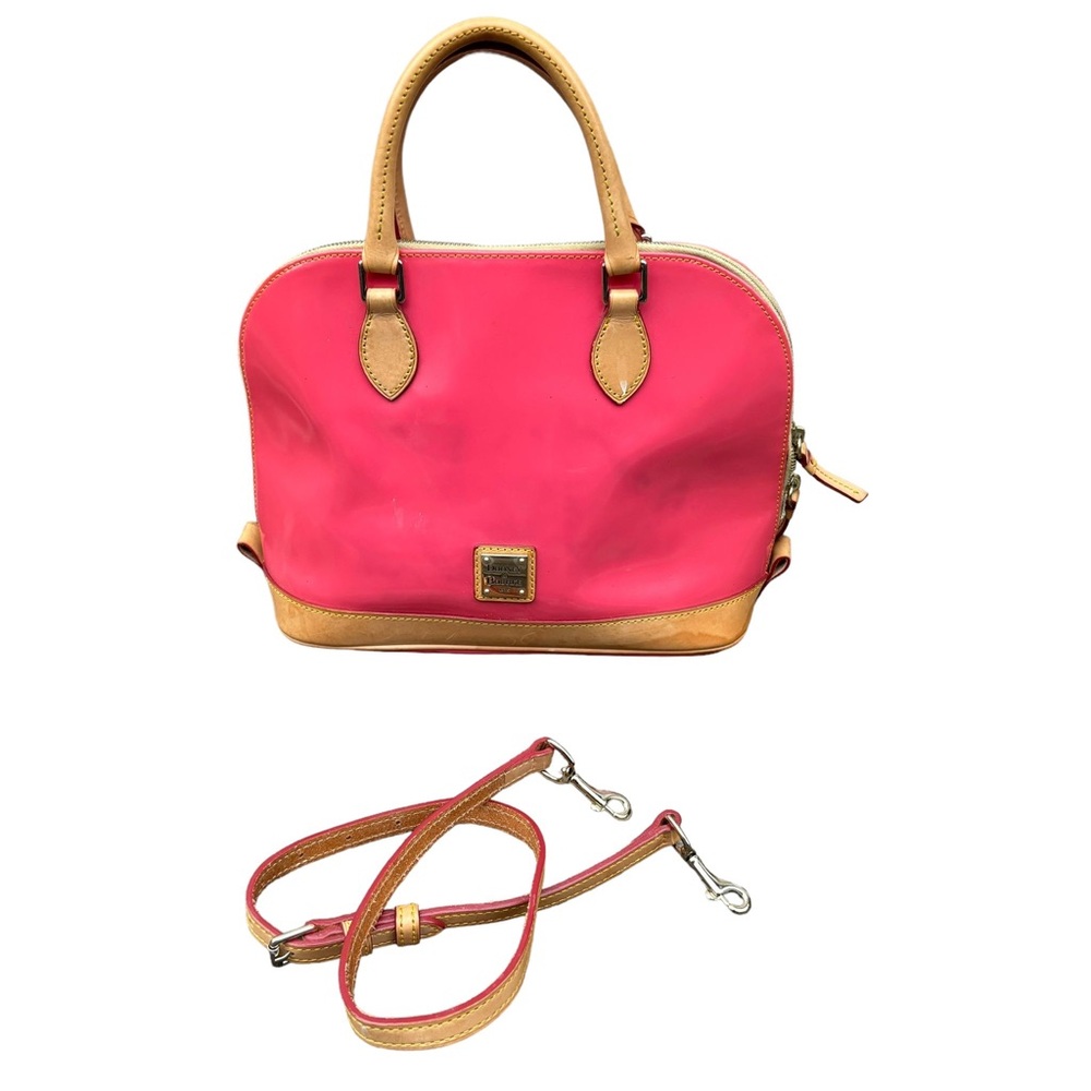 Dooney Bourne handbags zip zip satchel Patent